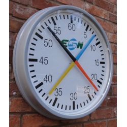 Pace Training Clock 4 Handed Round Cased